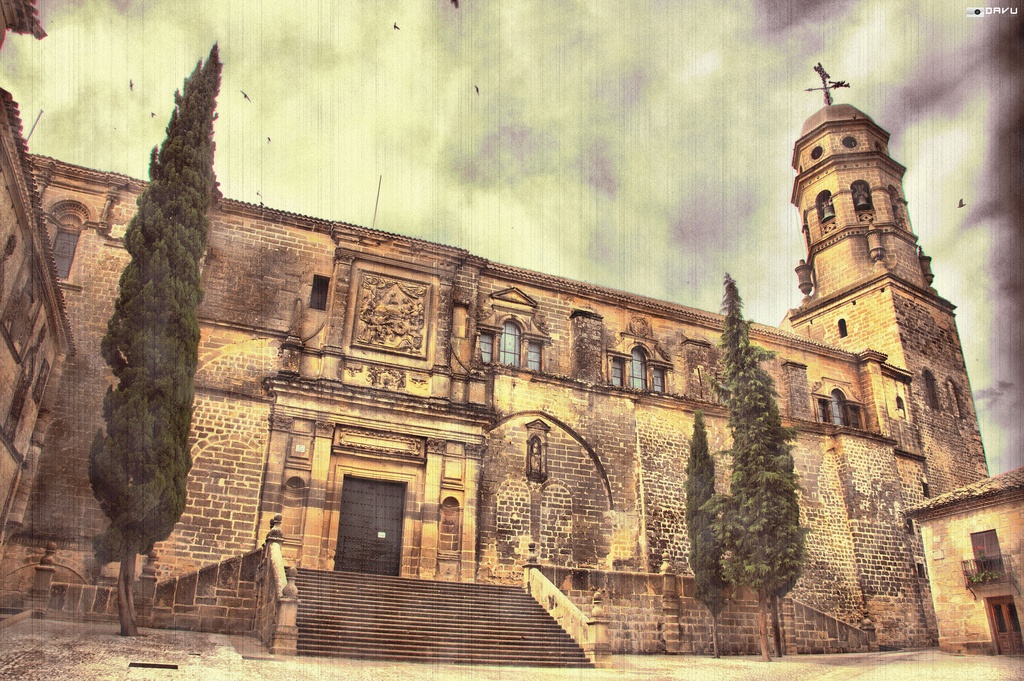 fachada de la catedral de Baeza